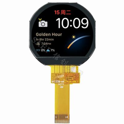 Китай 1,22» экранов интерфейса TFT LCD угла наблюдения SPI IPS округлой формы точек экрана 240x204 TFT LCD полных продается