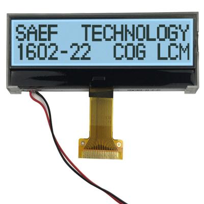 China Character 16x2 LCD Display FSTN Positive ST7032 3.3V MCU Interface for sale