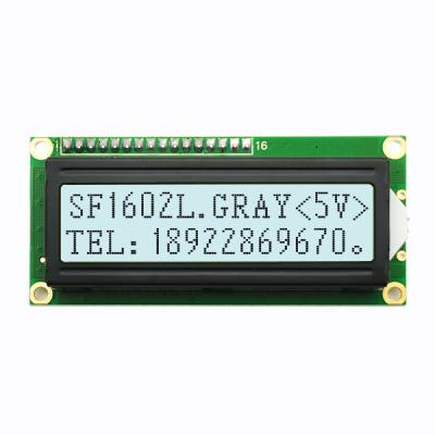 China MPU Interface Custom Character LCD 16x2 5V With Header Pin Connector for sale