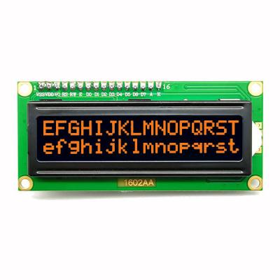 China COB 1602 Character LCD Display 16x2 With White Red Orange Character for sale