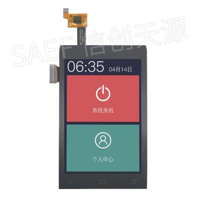 China PCAP Touch TFT Display 3.5 Inch HVGA 320x480 Screen ILI9488 MCU Interface for sale