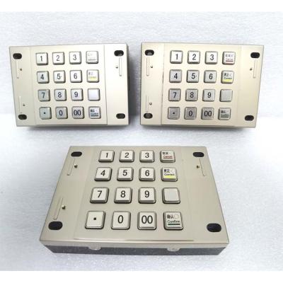 China O DES certificado 3DES do teclado numérico da máquina do PCI 4,0 ATM do Pin USB RS232 cifrou 16 chaves à venda