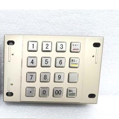Китай PCI 4,0 USB RS232 пусковой площадки Pin киоска оплаты аттестовал шифровать ключи металла 16 продается