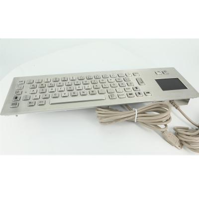 China Customized Layout Keyboard With Integrated Touchpad , Wired Connection for sale