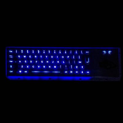 China RoHS 65 Keys Industrial Keyboard With Touchpad Metal Computer Keyboard for sale
