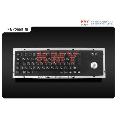 China 5VDC 10mA Black Metal Keyboards IK07 Medical Grade Keyboard for sale