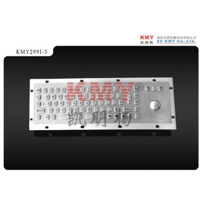 China Ruw Industrieel Toetsenbord met Trackball PS2 USB Interface 69 Sleutels Te koop