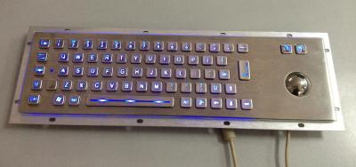 China teclado mecánico del teclado numérico 1.6N del Trackball de 38m m del metal dominante retroiluminado de la presión en venta