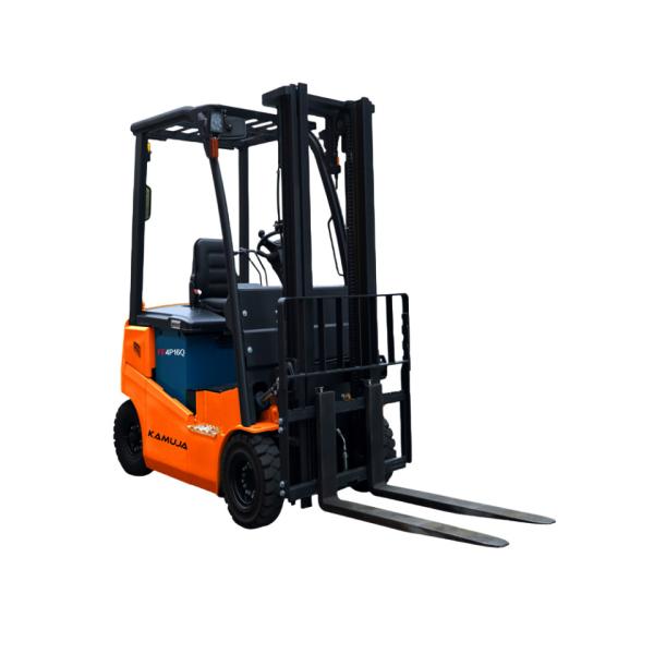 Quality 1.6Ton Lithium Battery Forklift 1600kg Side Exit Battery Low Center Of Gravity for sale