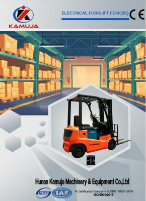 Quality 2000kg/2.0T Lead Acid Battery Forklift 48 Volt Battery Forklift 400A Or 460A for sale