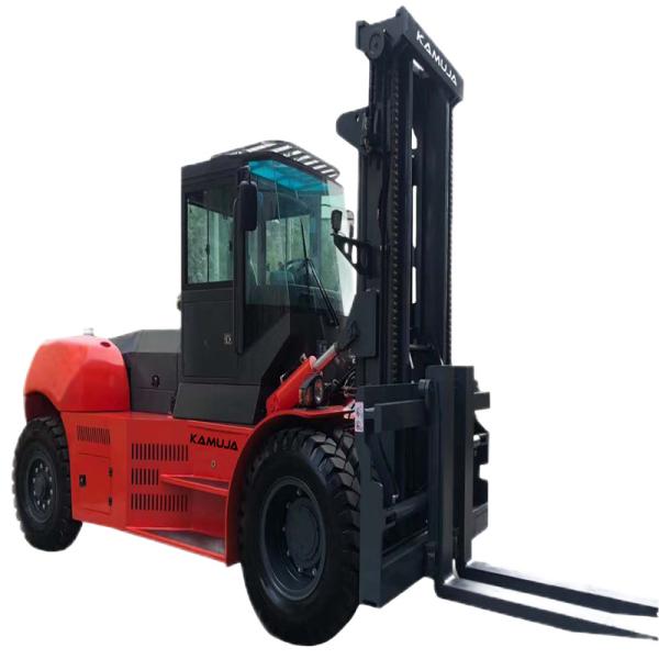 Quality 16000kg Heavy Duty Forklift 16T Diesel Engine Hydraulic Dist. Adjust for sale