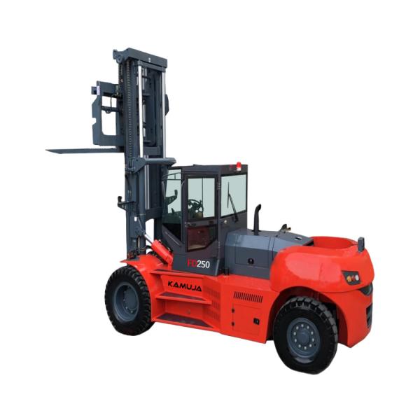 Quality FD250 25T Heavy Duty Forklift 5940mm High Reach Forklift for sale