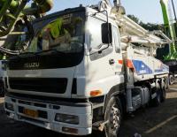 Quality ZLJ5230THBTE 38X-5RZ Used Truck Concrete Pump 38M White for sale