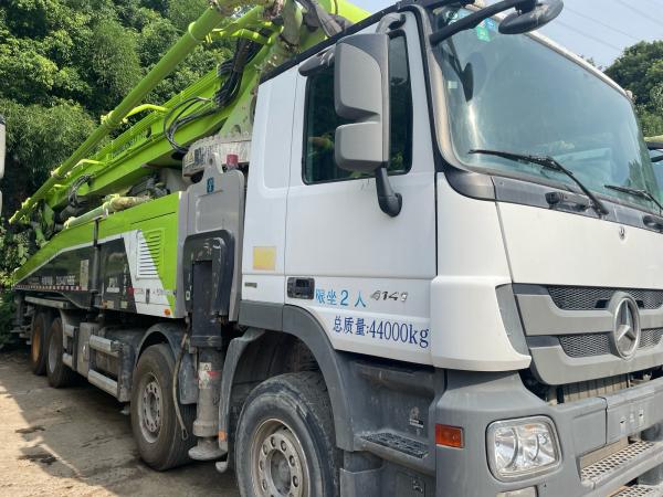 Quality Green 49m Used Truck Concrete Pump ZLJ5330THBBE_49X-6RZ for sale