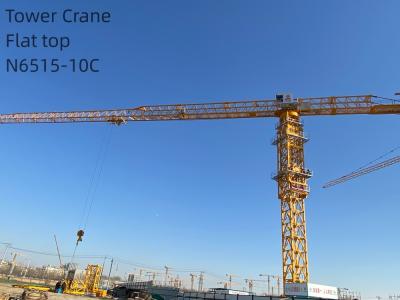 China 10ton Building Tower Crane 46.5m Climbing A Tower Crane N6515-10C for sale