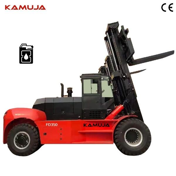 Quality 35Ton Heavy Duty Forklift FD350 Cummins 6CTA8.3 Forklift Truck for sale