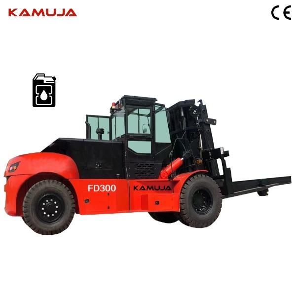 Quality Cummins 6CTA8.3 30Ton Heavy Fork Lift FD300 30000kg Fork Truck for sale