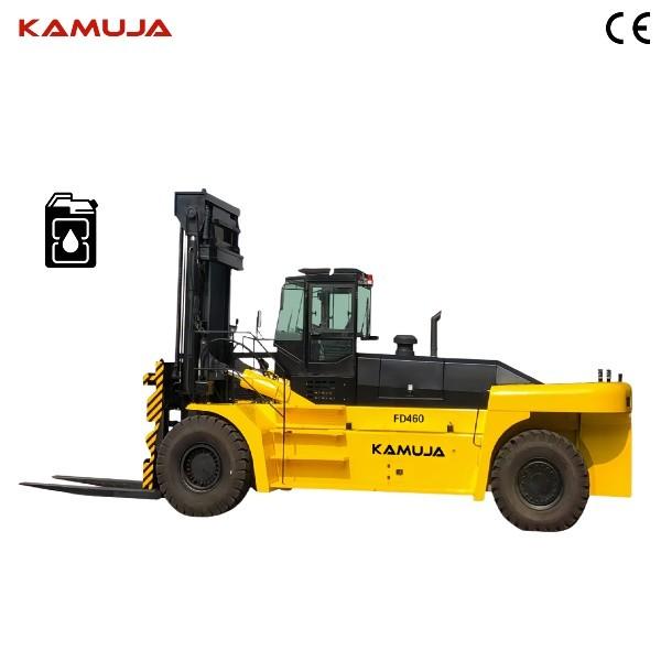 Quality FD460 Heavy Duty Fork Truck 46T Forklift Heavy Equipment With Luxury Cab for sale