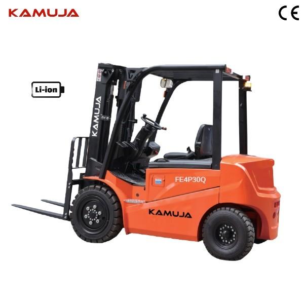 Quality 3.0T Lithium Battery Forklift AC Drive 3000kg Forklift Maintenance Free for sale