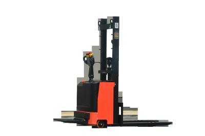 China Standing On Electric Stacker 1-1.5t Lifting Up To 3.6m for sale