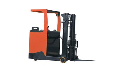 China Seated On Electric Reach Truck 2T Load 3m Lift for sale
