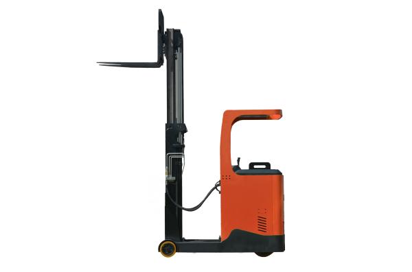 Quality Standing On Electric Reach Truck 1.5t load lift up to 7.2m for sale