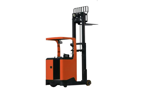 Quality Standing On Electric Reach Truck 1.5t load lift up to 7.2m for sale