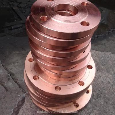 China Slip-On flange connector Copper and nickel flanges ASTM B466 UNS C70600 Size 10inch 150#-2500# Slip-On flange for sale