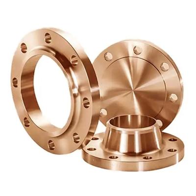 China Copper Nickel Cuni Flanges Standard Welding Cu-Ni 90/10 Uns C70600 Steel Flanges for sale