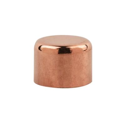 China Threaded Copper Pipe Cap for High Temperature Rating 400°F and Pressure Rating 150 PSI en venta