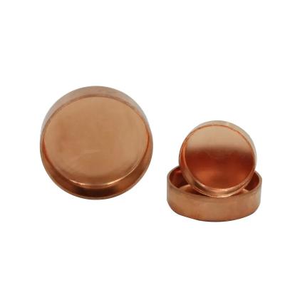 China Polished Copper Pipe End Cover from USA Ideal for Plumbing Projects for sale