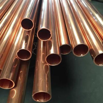 China C11000 C70600 99.9% Purity Red Copper Pipe / Tube Diameter 15mm 25mm 50mm 100mm for sale