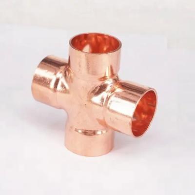 China Industrial Applications Cross-Connection Pipe Fitting In Carton Box Packaging Forged Manufacturing Process for sale
