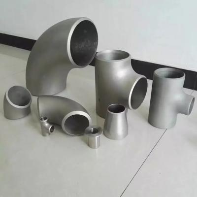 China ASTM B366 Monel 400 Pipe Fittings CuNi 9010 180 Degree LR Elbow Nickel Alloy Tees for sale