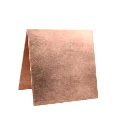 China Hot Selling Copper Nickel Plate  Red Pure 4x8 99.9% Copper Plate Sheets à venda