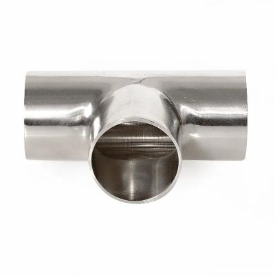 China C71500 Copper Nickel Socket Welding Straight Tee 15mm 22mm Pipe Fittings for sale