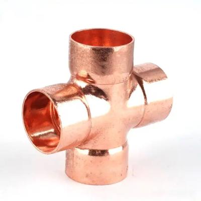 China Stainless Steel Cross-connection Pipe Fitting with Threaded Connection à venda