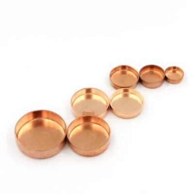 Cina Copper Pipe Protection Cap Cylindrical Design for Long-Lasting Pipe Protection in vendita