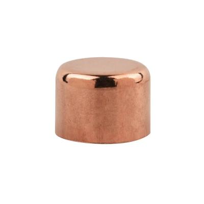 中国 NPT Thread Type Copper Pipe Cap with Polished Finish for Durable Pipe Fitting 販売のため