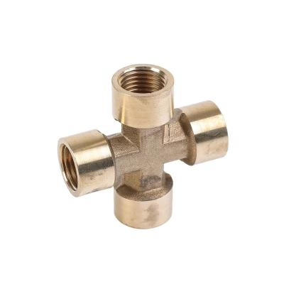 China Forged Cross-connection Pipe Fitting Precision Manufacturing for Cross Connections en venta
