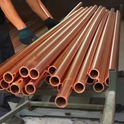 China Tubos sin costura de cobre níquel para intercambiadores de calor Ped de pared personalizado Certificado en venta