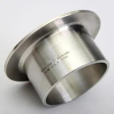 China Butt Weld Connection Stub End Couplings With Round Head Code en venta