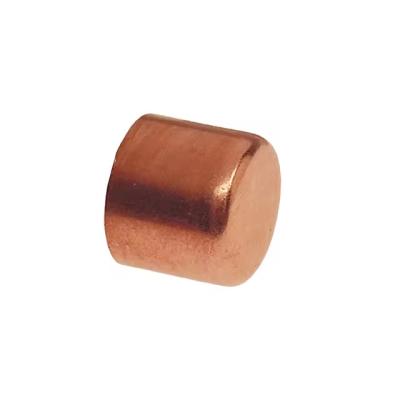 China USA Origin Copper Pipe Cap With NPT Thread Customizable And Durable à venda