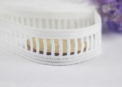 China Flat Ladder Water Soluble Lace Trim , Decorative Lace Edging For Underwear / Garments for sale