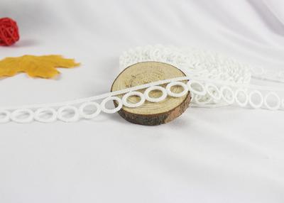 China Guarnição redonda simples do laço do algodão do vintage com tornado ôco para fora para a roupa decorativa à venda