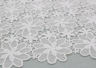 China Floral Poly Dying Lace Fabric Guipure French Venice Lace African Lace Dress Fabric for sale