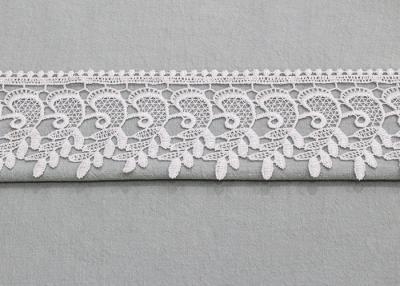 China Retro Floral Venice Trim Edging Border Polyester Lace Ribbon For Bridal Gown for sale