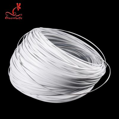 China 3mm Nose Bar Elastic Earloop Cord PE + Galvanized Singal Wire  Durable for sale
