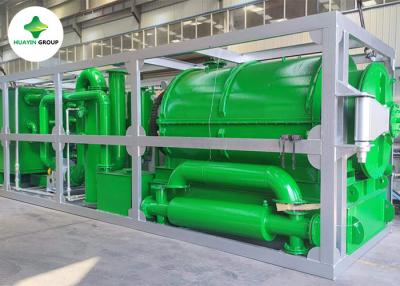 China 750kg Mini Waste Plastic Pyrolysis Plant To Fuel Oil all in one for sale