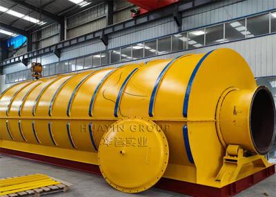 China Planta de reciclagem de aquecimento elétrica Huayin do pneumático da pirólise de 10 toneladas à venda